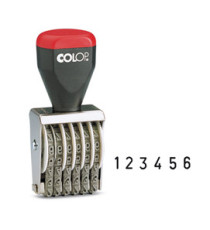 Timbro 04006 Numeratore - 6 colonne 4 mm - Colop Timbro 04006 Numeratore - 6 colonne 4 mm - Colop