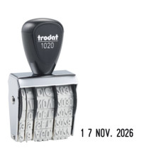 Timbro Datario 1020 - manuale - 5 mm - Trodat Timbro Datario 1020 - manuale - 5 mm - Trodat