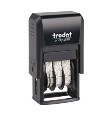 Timbro Printy Dater Eco 4810 Datario - 3,8 mm - autoinchiostrante - Trodat