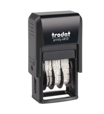 Timbro Printy Dater Eco 4810 Datario - 3,8 mm - autoinchiostrante - Trodat