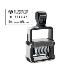 Timbro Professional 4.0 55510/PL Numeratore - 10 colonne - 5 mm - autoinchiostrante - Trodat Timbro Professional 4.0 55510/PL Numeratore - 10 colonne - 5 mm - autoinchiostrante - Trodat