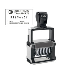 Timbro Professional 4.0 55510/PL Numeratore - 10 colonne - 5 mm - autoinchiostrante - Trodat Timbro Professional 4.0 55510/PL Numeratore - 10 colonne - 5 mm - autoinchiostrante - Trodat