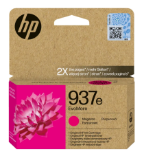 Hp 937eM magenta EvoMore 4S6W7NE cartuccia originale per Hp OfficeJet 9110b,9120B,9120e,9132e,9720,9730 capacità 1.650 pagine