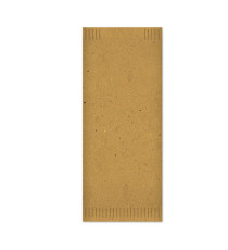 Busta portaposate - in fibra riciclata - con tovagliolo - 38 x 38 cm - Fato - conf. 700 pezzi Busta portaposate - in fibra riciclata - con tovagliolo - 38 x 38 cm - Fato - conf. 700 pezzi