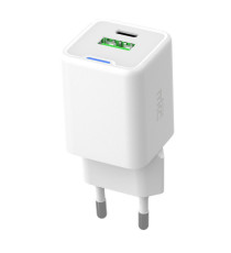 Caricabatteria rapido - 2 porte - USB-C e USB-A da 20W - MKC Caricabatteria rapido - 2 porte - USB-C e USB-A da 20W - MKC