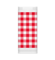 Porta posate Tissue decorati - fantasia Snack - Fato - conf. 1000 pezzi Porta posate Tissue decorati - fantasia Snack - Fato - conf. 1000 pezzi