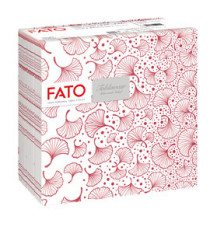 Tovagliolo linea AirLaid - carta - 40 x 40 cm - biloba/bordeaux - Fato - conf. 50 pezzi Tovagliolo linea AirLaid - carta - 40 x 40 cm - biloba/bordeaux - Fato - conf. 50 pezzi