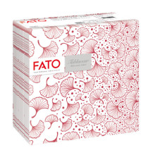 Tovagliolo linea AirLaid - carta - 40 x 40 cm - biloba/bordeaux - Fato - conf. 50 pezzi Tovagliolo linea AirLaid - carta - 40 x 40 cm - biloba/bordeaux - Fato - conf. 50 pezzi