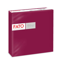 Tovagliolo linea AirLaid - carta - 40 x 40 cm - bordeuax - Fato - conf. 50 pezzi Tovagliolo linea AirLaid - carta - 40 x 40 cm - bordeuax - Fato - conf. 50 pezzi