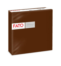 Tovagliolo linea AirLaid - carta - 40 x 40 cm - cacao - Fato - conf. 50 pezzi Tovagliolo linea AirLaid - carta - 40 x 40 cm - cacao - Fato - conf. 50 pezzi