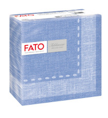 Tovagliolo linea AirLaid - carta - 40 x 40 cm - cachemire/blu - Fato - conf. 50 pezzi Tovagliolo linea AirLaid - carta - 40 x 40 cm - cachemire/blu - Fato - conf. 50 pezzi