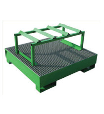 Vasche di raccolta - a tenuta stagna - 4 fusti - 134 x 125 x 30 cm - Carvel Vasche di raccolta - a tenuta stagna - 4 fusti - 134 x 125 x 30 cm - Carvel