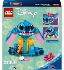 Lego Disney - Stitch - Lego 43249 con parti mobili, camicia e cono gelato Anni 9+ 730pz