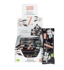 Barretta di riso - zenzero/cioccolato fondente - 30 gr - Fior di loto Barretta di riso - zenzero/cioccolato fondente - 30 gr - Fior di loto