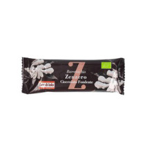 Barretta di riso - zenzero/cioccolato fondente - 30 gr - Fior di loto Barretta di riso - zenzero/cioccolato fondente - 30 gr - Fior di loto