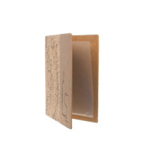 Carta dei vini Design -  1 inserto doppio incluso - A4 - 24 x 34 cm - sughero - Securit Carta dei vini Design -  1 inserto doppio incluso - A4 - 24 x 34 cm - sughero - Securit
