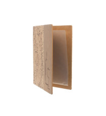 Carta dei vini Design -  1 inserto doppio incluso - A4 - 24 x 34 cm - sughero - Securit Carta dei vini Design -  1 inserto doppio incluso - A4 - 24 x 34 cm - sughero - Securit