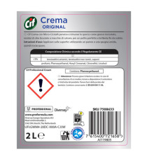 Crema Cif classica - sgrassante - 2 L - Cif Crema Cif classica - sgrassante - 2 L - Cif