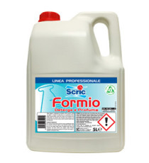 Detergente igienizzante Formio - per pavimenti - 5 L - Scric Detergente igienizzante Formio - per pavimenti - 5 L - Scric