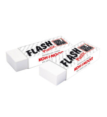 Gomma Flash - in vinile - bianco - Koh.I.Noor - conf. 20 pezzi Gomma Flash - in vinile - bianco - Koh.I.Noor - conf. 20 pezzi