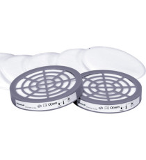 Kit 2 filtri P2 per semimaschera M6400 - Deltaplus Kit 2 filtri P2 per semimaschera M6400 - Deltaplus