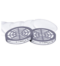 Kit 2 filtri P3 per semimaschera M6400 - Deltaplus Kit 2 filtri P3 per semimaschera M6400 - Deltaplus