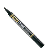 Marcatore permanente N860 - punta scalpello - astuccio 4 colori assortiti - linea Amiko - Pentel Marcatore permanente N860 - punta scalpello - astuccio 4 colori assortiti - linea Amiko - Pentel