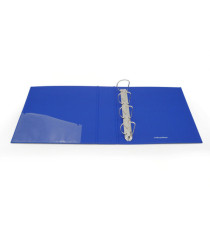 Raccoglitore personalizzabile KingShow - 4 anelli a D 50 mm - dorso 6 cm - 22x30 cm - blu - Starline Raccoglitore personalizzabile KingShow - 4 anelli a D 50 mm - dorso 6 cm - 22x30 cm - blu - Starline