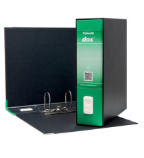 Registratore Dox 1 - dorso 8 cm - commerciale 23x29,7 cm - verde - Esselte Dox Registratore Dox 1 - dorso 8 cm - commerciale 23x29,7 cm - verde - Esselte Dox