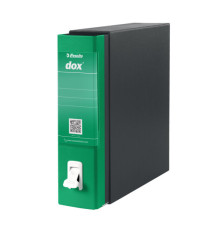 Registratore Dox 1 - dorso 8 cm - commerciale 23x29,7 cm - verde - Esselte Dox Registratore Dox 1 - dorso 8 cm - commerciale 23x29,7 cm - verde - Esselte Dox
