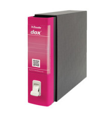 Registratore Dox 2 - dorso 8 cm - protocollo 23 x 34 cm - fucsia - Esselte Dox Registratore Dox 2 - dorso 8 cm - protocollo 23 x 34 cm - fucsia - Esselte Dox