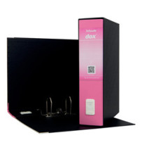 Registratore Dox 2 - dorso 8 cm - protocollo 23 x 34 cm - rosa - Esselte Dox Registratore Dox 2 - dorso 8 cm - protocollo 23 x 34 cm - rosa - Esselte Dox