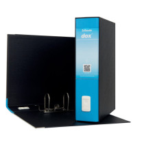 Registratore Dox 2 - dorso 8 cm - protocollo 23x34 cm - azzurro capri - Esselte Dox Registratore Dox 2 - dorso 8 cm - protocollo 23x34 cm - azzurro capri - Esselte Dox