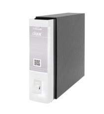 Registratore Dox 2 - dorso 8 cm - protocollo 23x34 cm - bianco - Esselte Dox Registratore Dox 2 - dorso 8 cm - protocollo 23x34 cm - bianco - Esselte Dox
