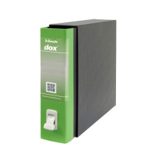 Registratore Dox 2 - dorso 8 cm - protocollo 23x34 cm - greenery - Esselte Dox Registratore Dox 2 - dorso 8 cm - protocollo 23x34 cm - greenery - Esselte Dox