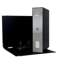Registratore Dox 2 - dorso 8 cm - protocollo 23x34 cm - grigio chiaro - Esselte Dox Registratore Dox 2 - dorso 8 cm - protocollo 23x34 cm - grigio chiaro - Esselte Dox