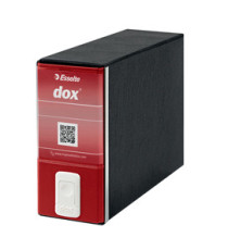Registratore Dox 3 - dorso 8 cm - memorandum 23 x 18 cm - rosso - Esselte Dox Registratore Dox 3 - dorso 8 cm - memorandum 23 x 18 cm - rosso - Esselte Dox