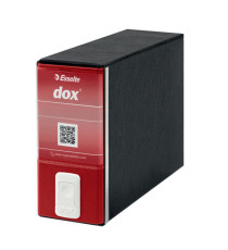 Registratore Dox 3 - dorso 8 cm - memorandum 23 x 18 cm - rosso - Esselte Dox Registratore Dox 3 - dorso 8 cm - memorandum 23 x 18 cm - rosso - Esselte Dox