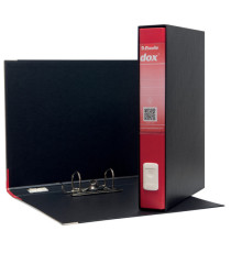 Registratore Dox 5 - dorso 5 cm - protocollo 23x34 cm - rosso - Esselte Dox Registratore Dox 5 - dorso 5 cm - protocollo 23x34 cm - rosso - Esselte Dox