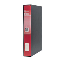 Registratore Dox 5 - dorso 5 cm - protocollo 23x34 cm - rosso - Esselte Dox Registratore Dox 5 - dorso 5 cm - protocollo 23x34 cm - rosso - Esselte Dox