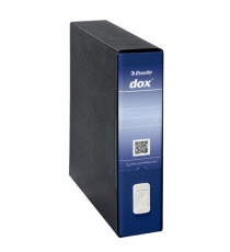 Registratore Dox 9 - dorso 8 cm - 35 x 31,5 cm - blu - Esselte Dox Registratore Dox 9 - dorso 8 cm - 35 x 31,5 cm - blu - Esselte Dox