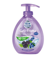 Sapone Gel - liquido - mora/mirtillo - 300 ml - Fresh&Clean Sapone Gel - liquido - mora/mirtillo - 300 ml - Fresh&Clean