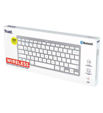 Tastiera wireless bluetooth - argento - Trust Tastiera wireless bluetooth - argento - Trust