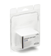 Tessere bianche per stampante Duracard ID 300 - spessore 0,5 mm - 54 x 86 mm - Durable - conf. 100 pezzi Tessere bianche per stampante Duracard ID 300 - spessore 0,5 mm - 54 x 86 mm - Durable - conf. 100 pezzi
