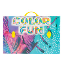 Valigetta Polionda Color - 36,5x56,5cm - dorso 5,5cm - fantasie assortite - Favorit