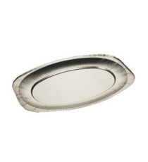 Vassoio in alluminio - 35 x 24,3 x 2,1 cm - Cuki professional - conf. 10 pezzi Vassoio in alluminio - 35 x 24,3 x 2,1 cm - Cuki professional - conf. 10 pezzi