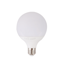 Lampadina led G95 15W attacco E27 1500 lumen - 6500K luce fredda - misura D95Hx140mm equivale a 99w incandescenza Lampadina led G95 15W attacco E27 1500 lumen - 6500K luce fredda - misura D95Hx140mm equivale a 99w incandescenza