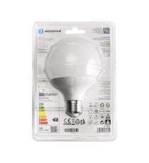 Lampadina led G95 15W attacco E27 1500 lumen - 6500K luce fredda - misura D95Hx140mm equivale a 99w incandescenza Lampadina led G95 15W attacco E27 1500 lumen - 6500K luce fredda - misura D95Hx140mm equivale a 99w incandescenza