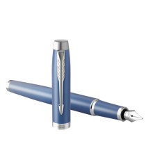 Penna stilografica IM Monochrome Rituals Blue - punta M - blu - Parker Penna stilografica IM Monochrome Rituals Blue - punta M - blu - Parker