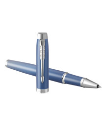 Roller IM Monochrome Rituals Blue - punta F - blu - Parker Roller IM Monochrome Rituals Blue - punta F - blu - Parker